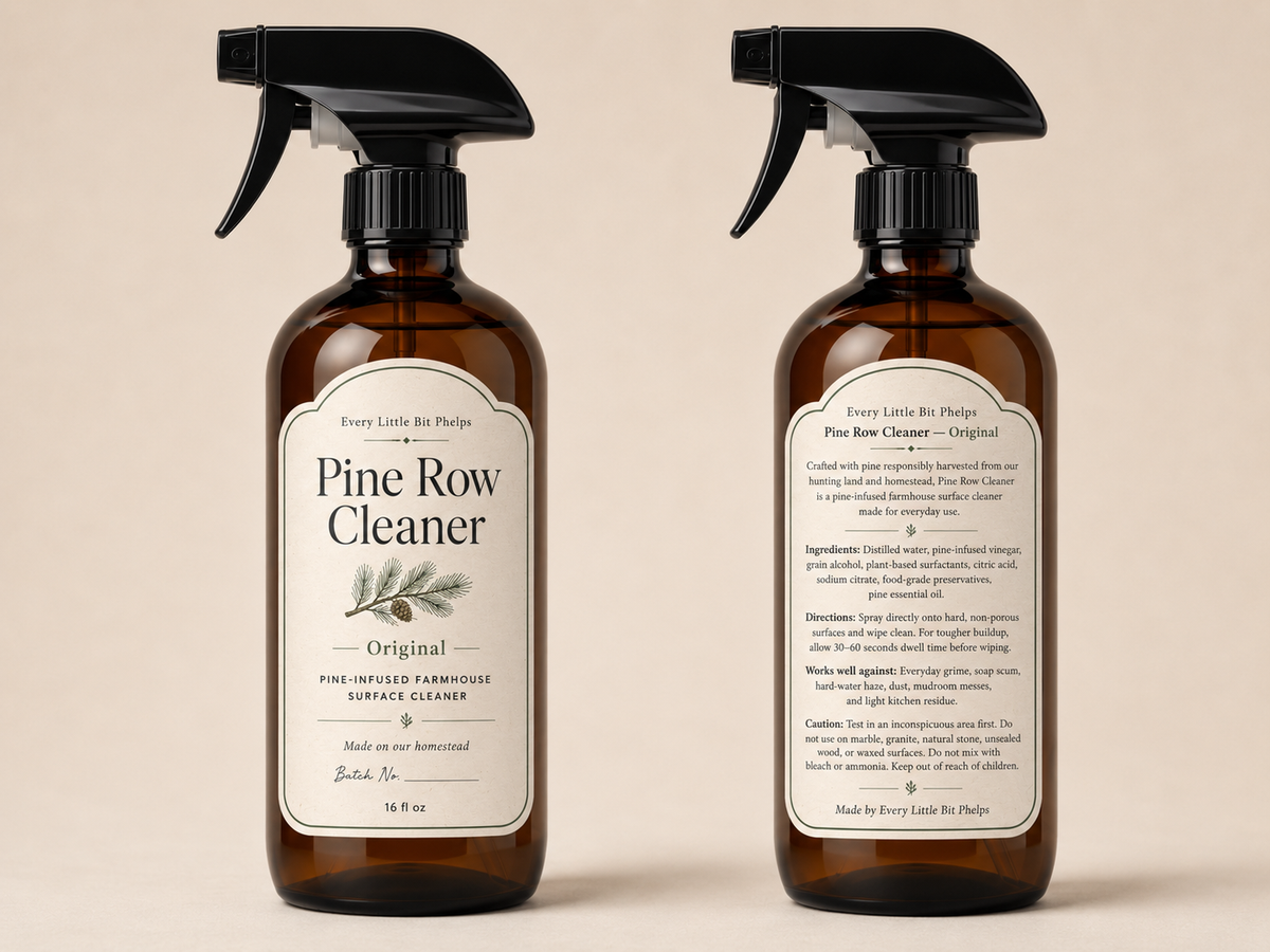 Pine Row Cleaner — 16 oz Spray