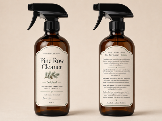 Pine Row Cleaner — 16 oz Spray