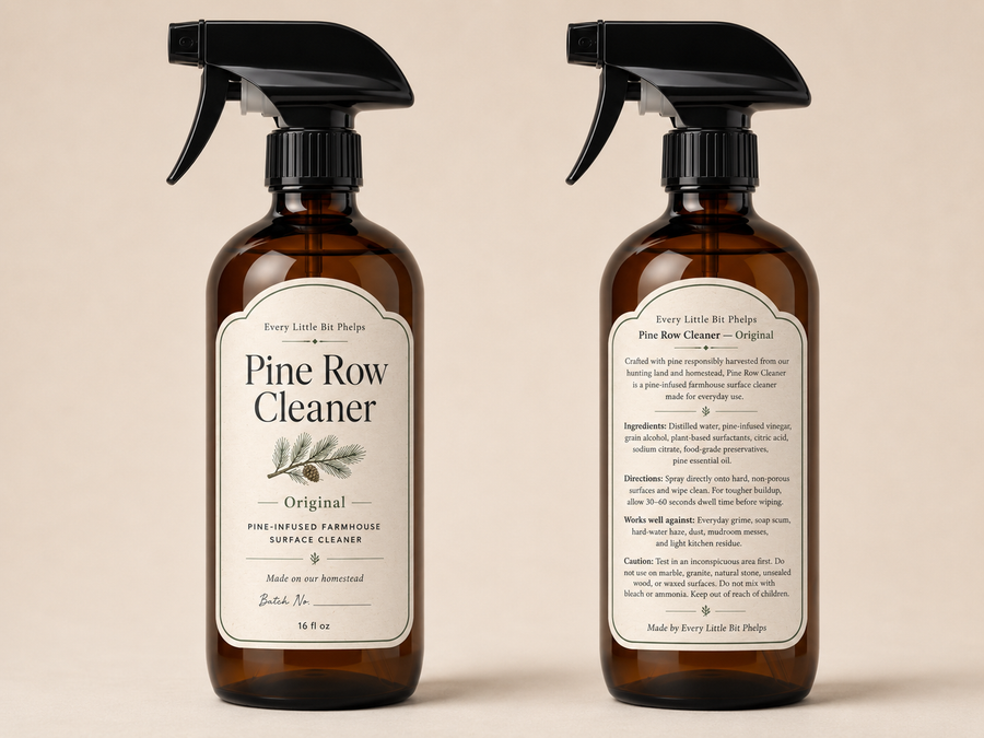 Pine Row Cleaner — 16 oz Spray