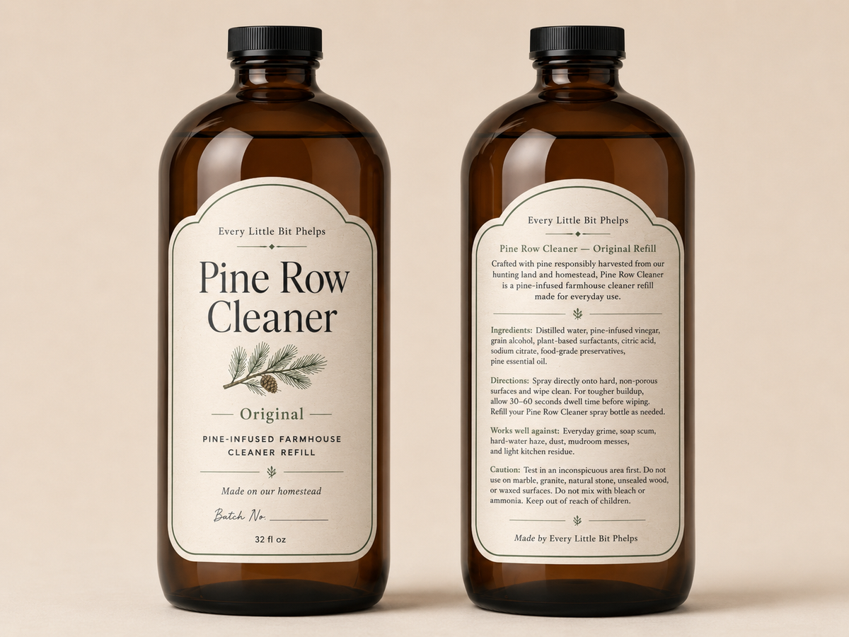 Pine Row Cleaner — 32 oz Refill