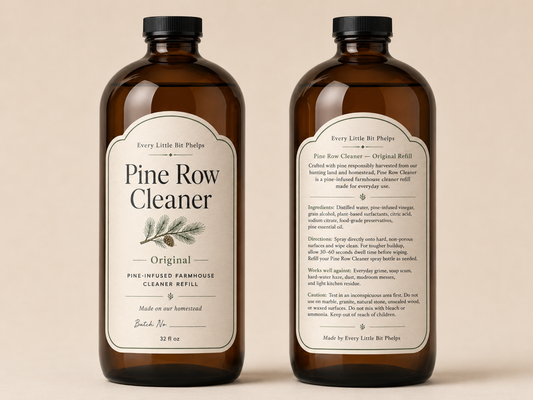 Pine Row Cleaner — 32 oz Refill